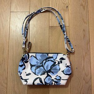 Emma Fox Blue and White Floral Purse